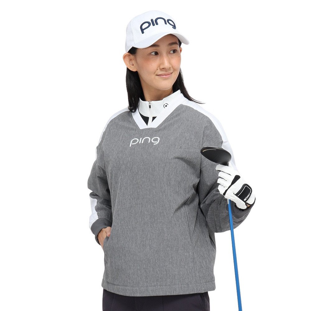ピン（PING）（レディース）ゴルフウェア アウター 防寒 ツイン
