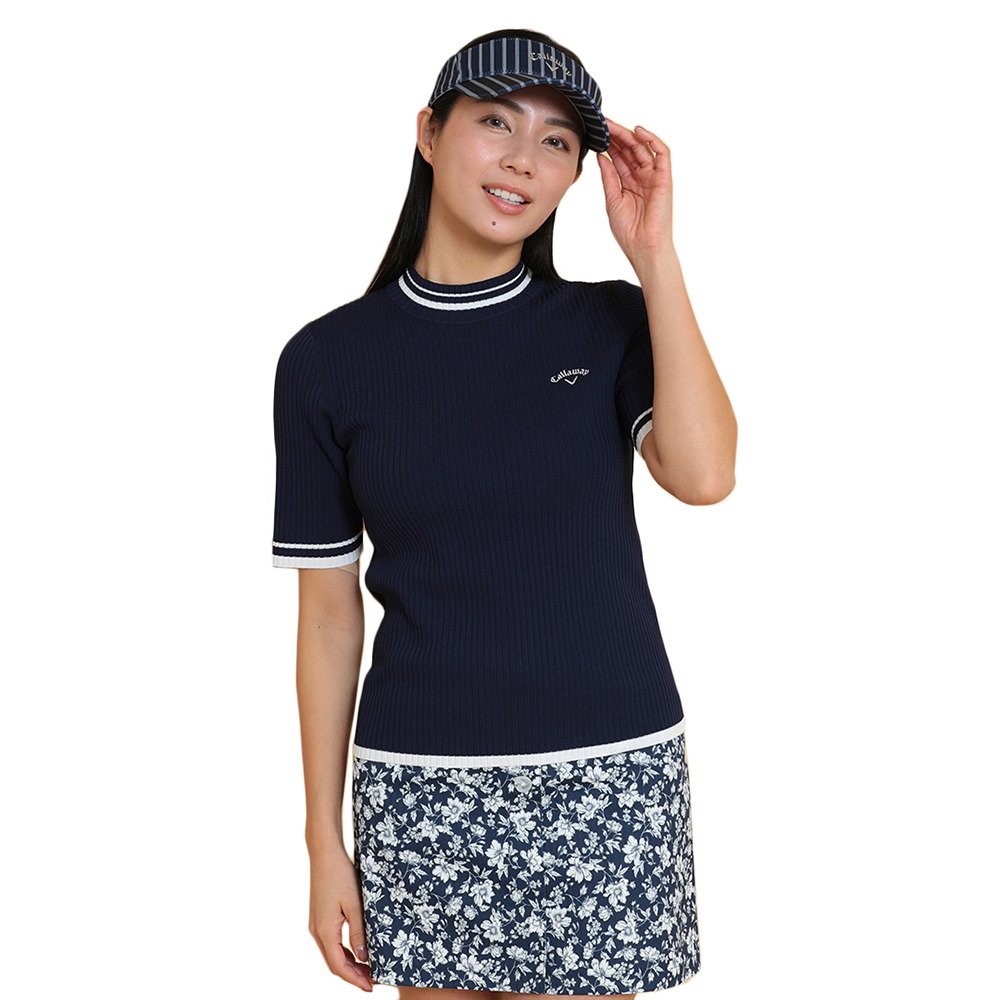 キャロウェイ（CALLAWAY）（レディース）ゴルフウェア 半袖モック