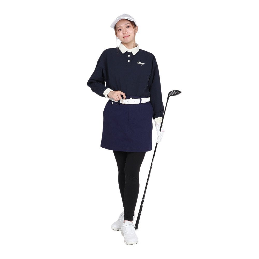 ピン（PING）（レディース）ゴルフウェア 布帛 長袖 プルオーバー