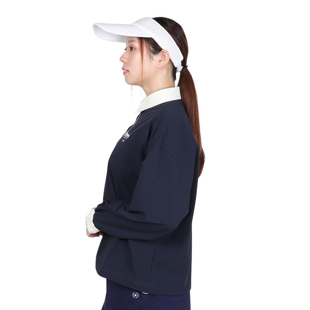 ピン（PING）（レディース）ゴルフウェア 布帛 長袖 プルオーバー