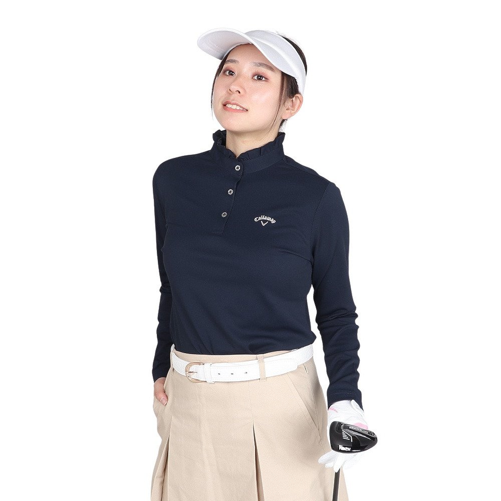 キャロウェイ（CALLAWAY）（レディース）ゴルフウェア 吸汗速乾 長袖