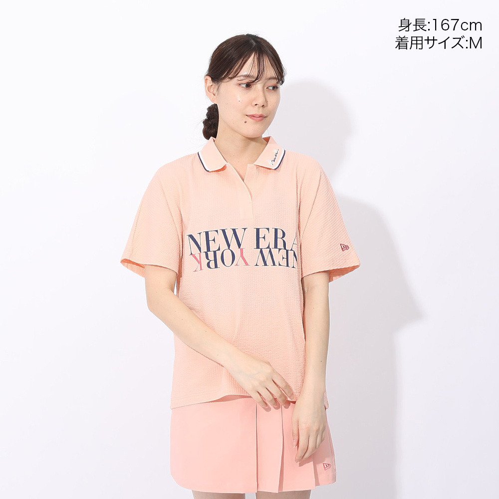 ニューエラ（NEW ERA）（レディース）ゴルフウェア 吸汗速乾 半袖