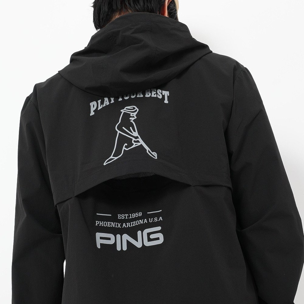 ピン（PING）（メンズ）ゴルフウェア アウター ナイロンリップ