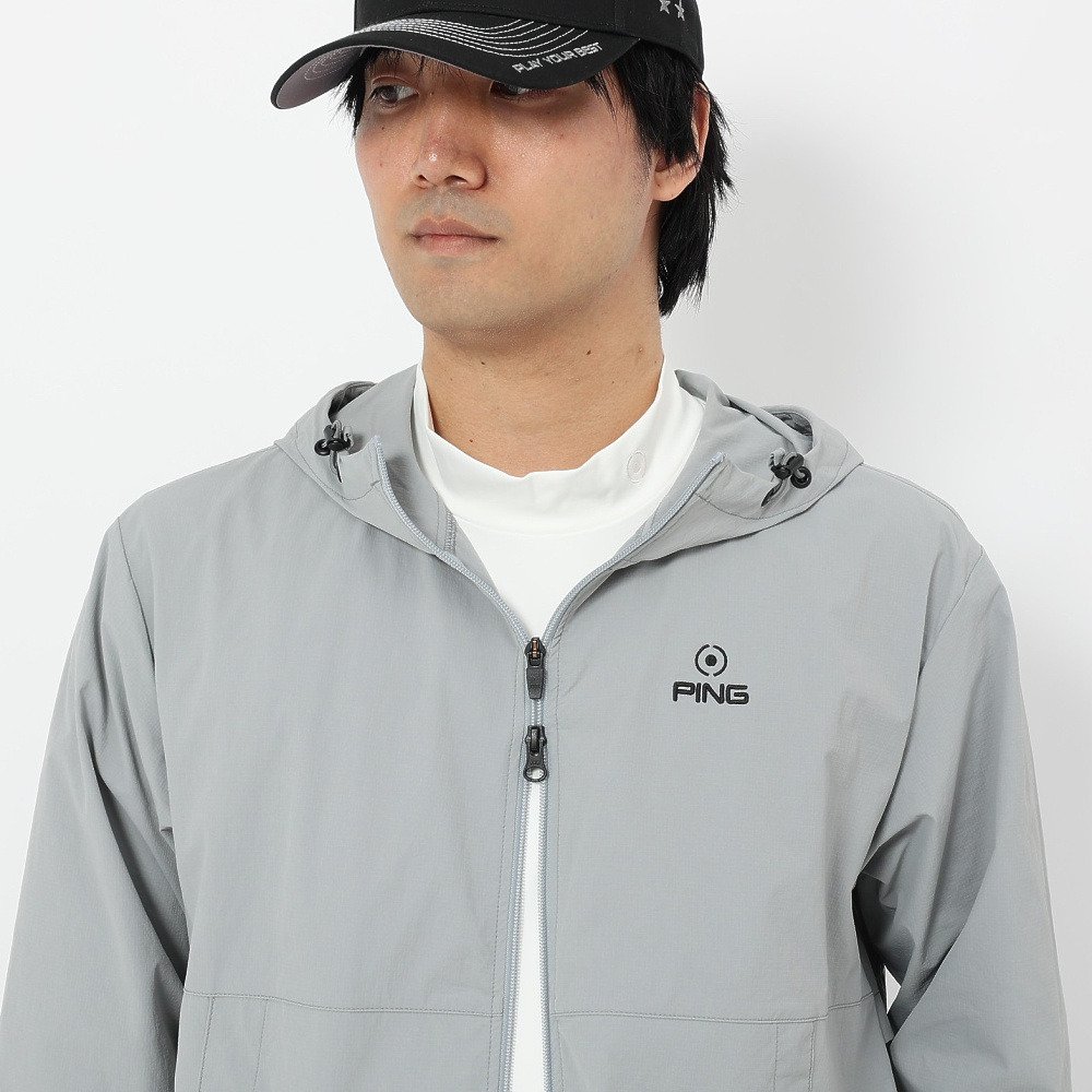 ピン（PING）（メンズ）ゴルフウェア アウター ナイロンリップ