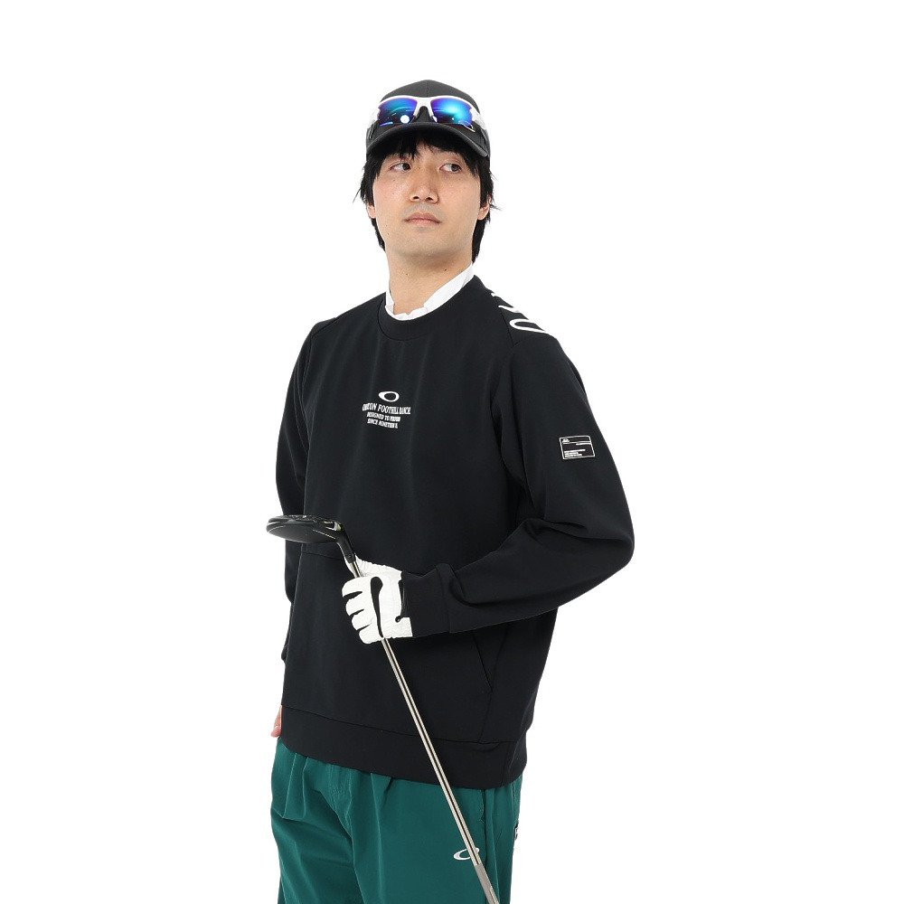 オークリー（OAKLEY）（メンズ）ゴルフウェア 吸汗速乾 長袖 クルー