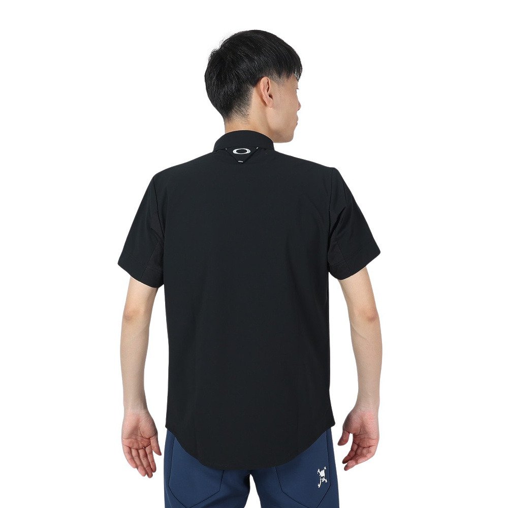 オークリー（OAKLEY）（メンズ）ゴルフウェア 半袖 吸汗速乾 SKULL