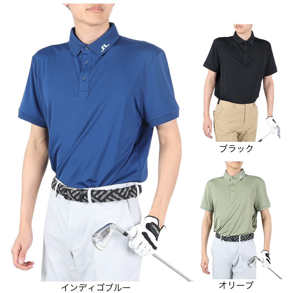 J.LINDEBERG（J.LINDEBERG）（メンズ）ゴルフウェア 半袖 吸水速乾
