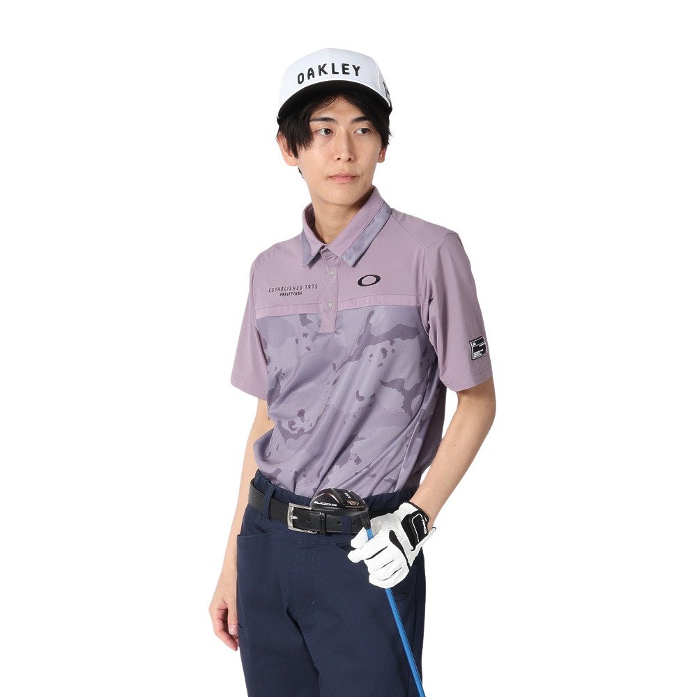 オークリー（OAKLEY）（メンズ）ゴルフウェア 吸汗速乾 接触冷感