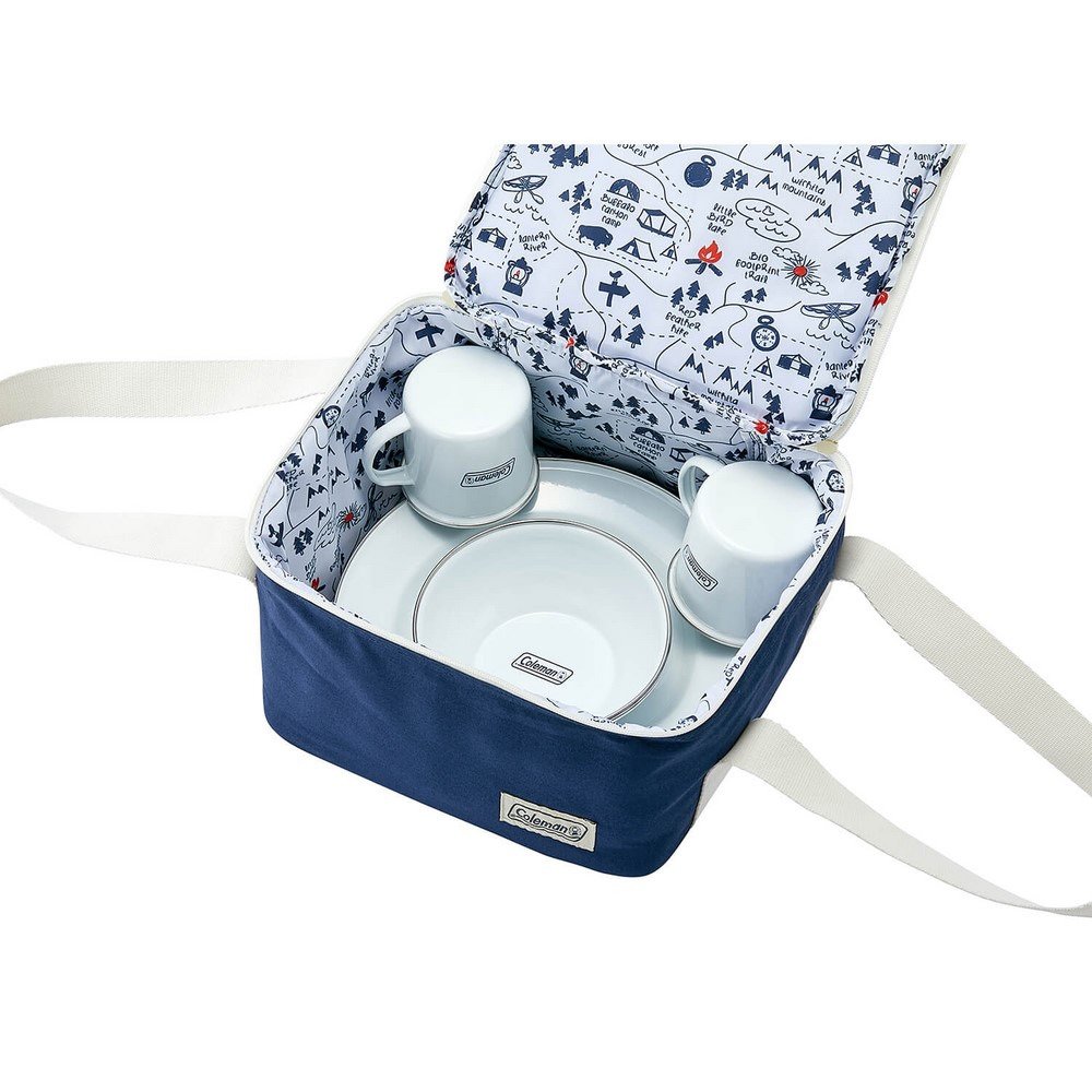 コールマン（Coleman） 食器セット キャンプ アウトドア エナメル