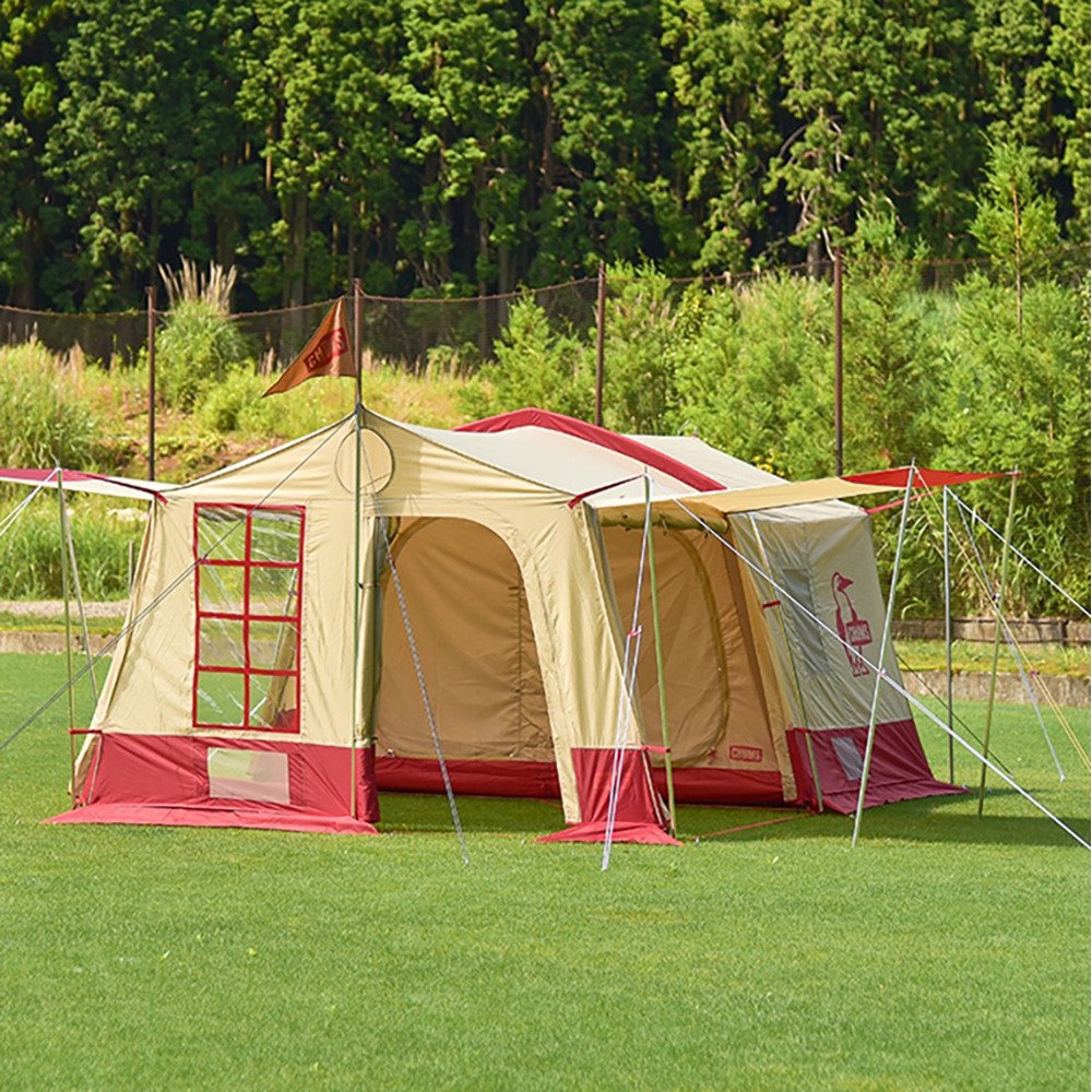 チャムス（CHUMS） 2ルームテント タープ キャンプ ブービーキャビン