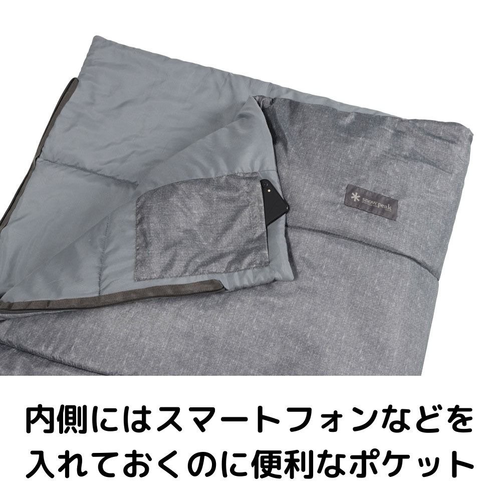 スノーピーク（snow peak） キャンプ アウトドア 寝袋 シュラフSS