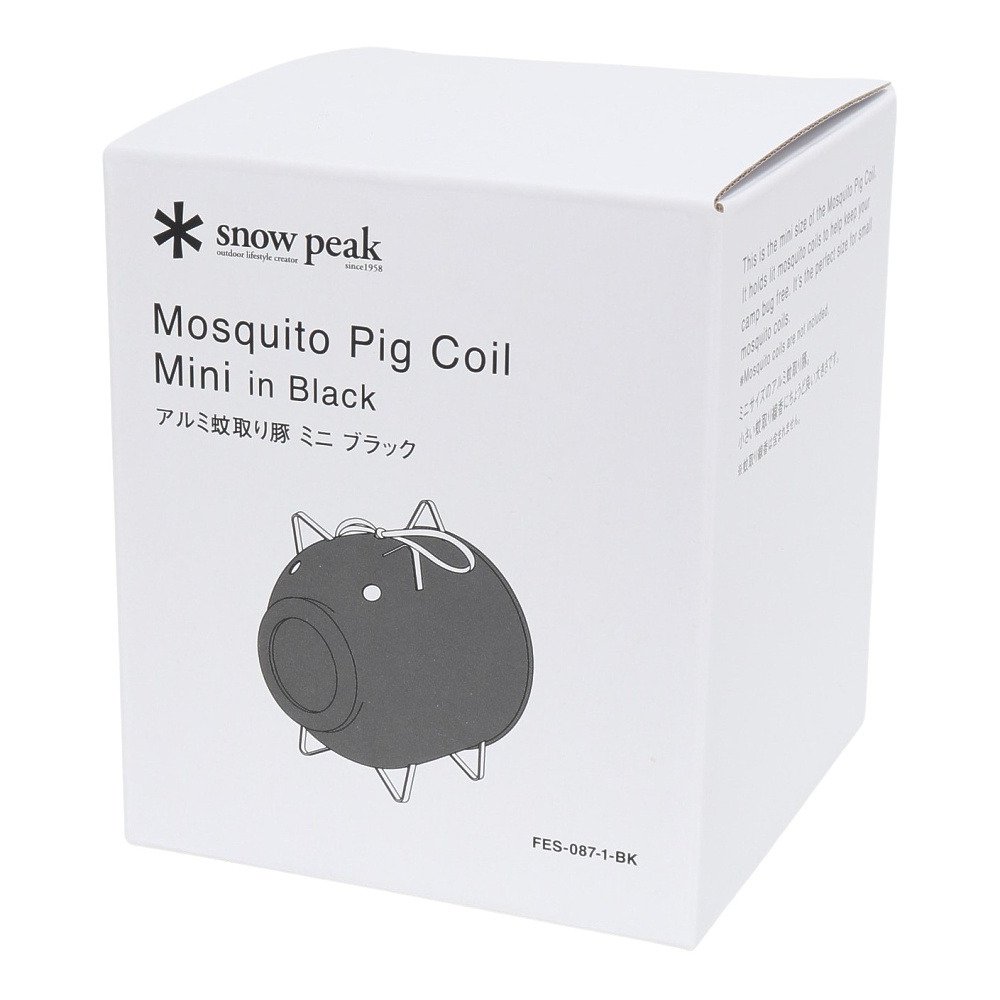スノーピーク（snow peak） 雪峰祭 2025春 アルミ蚊取り 豚ミニ