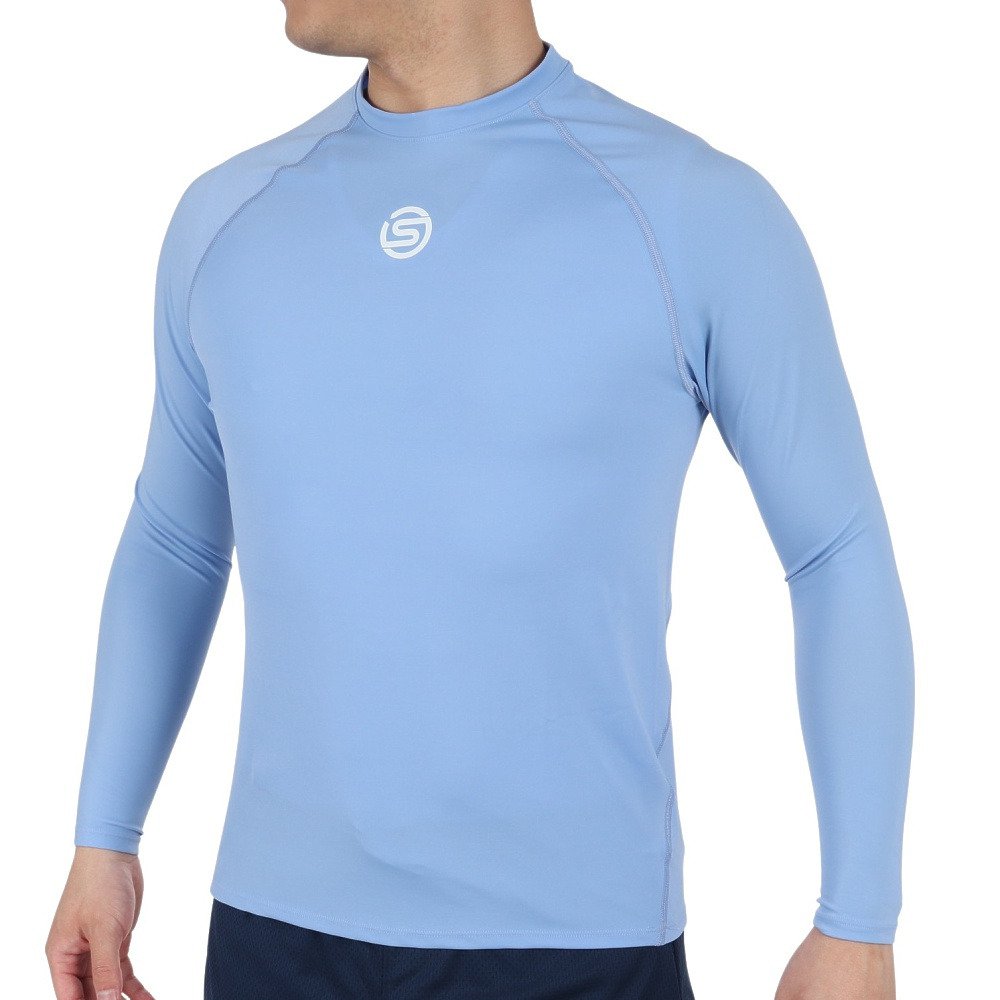 スキンズ（SKINS）（メンズ）長袖Tシャツ 着圧 コンプレッションウエア