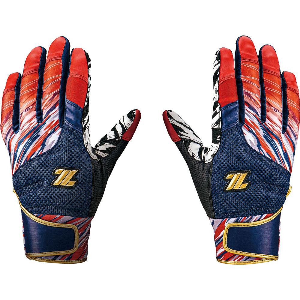 ゼット（ZETT）（メンズ）バッティング用グローブ 野球 両手用 BG18513