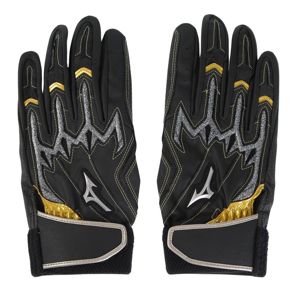 ミズノ（MIZUNO）（メンズ）バッティング用グローブ 野球 シリコン
