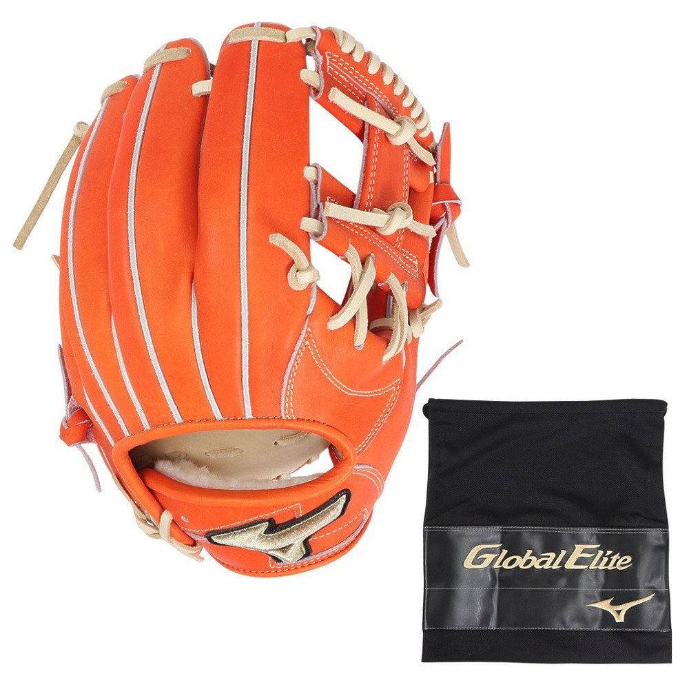 内野手用硬式グラブ オレンジ - 【公式】 スーパースポーツゼビオ