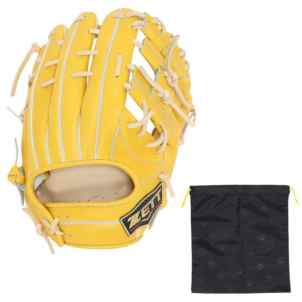 内野手用軟式グラブ イエロー - 【公式】 スーパースポーツゼビオ