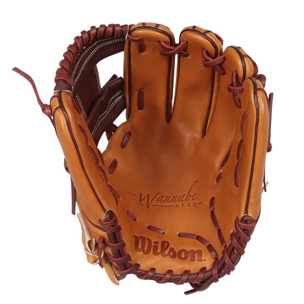 ウイルソン（Wilson）（メンズ）軟式用グラブ 内野手 野球グローブ