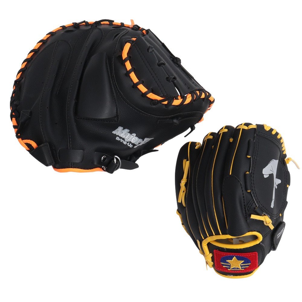 軟式キャッチャーミット ブラック - 【公式】 スーパースポーツゼビオ