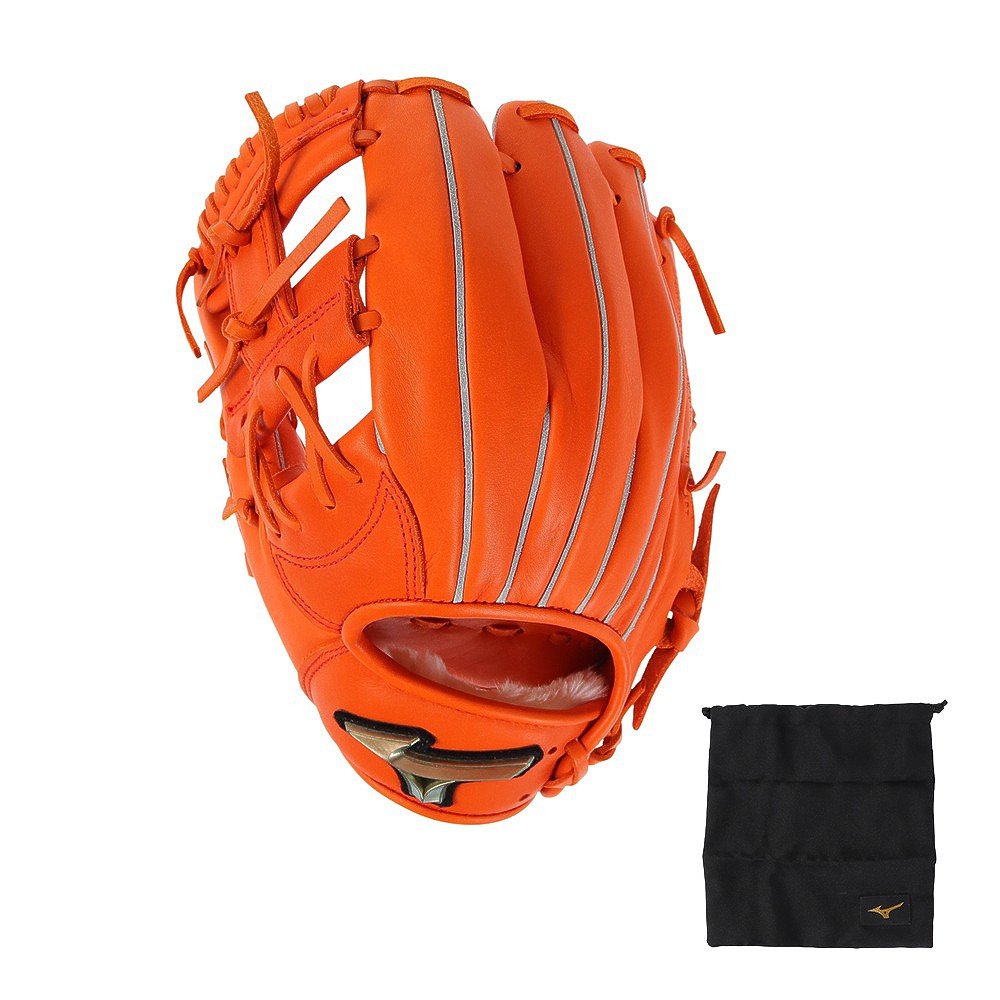 内野手用軟式グラブ オレンジ - 【公式】 スーパースポーツゼビオ