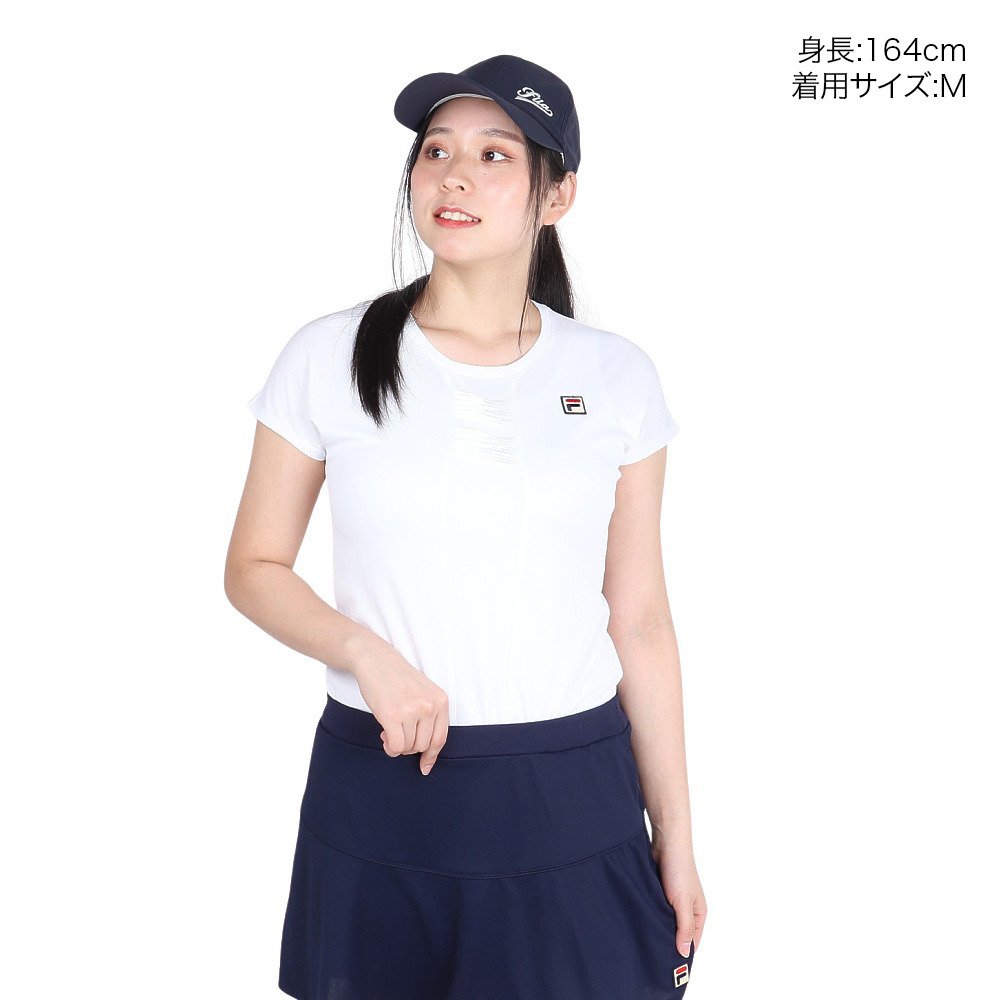 フィラ（FILA）（レディース）テニスウェア レディース ゲームシャツ