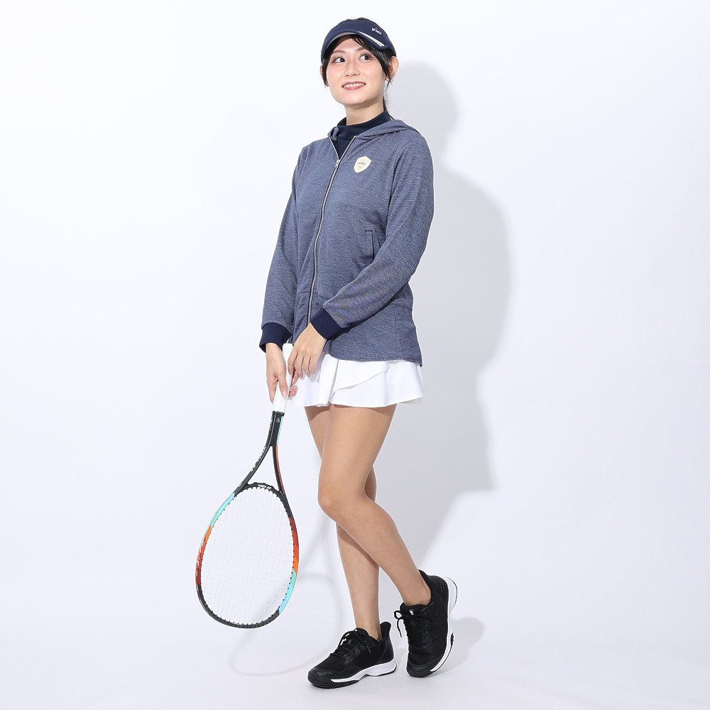 プリンス（PRINCE）（レディース）テニスウェア ジャケット WF4660 127 NVY