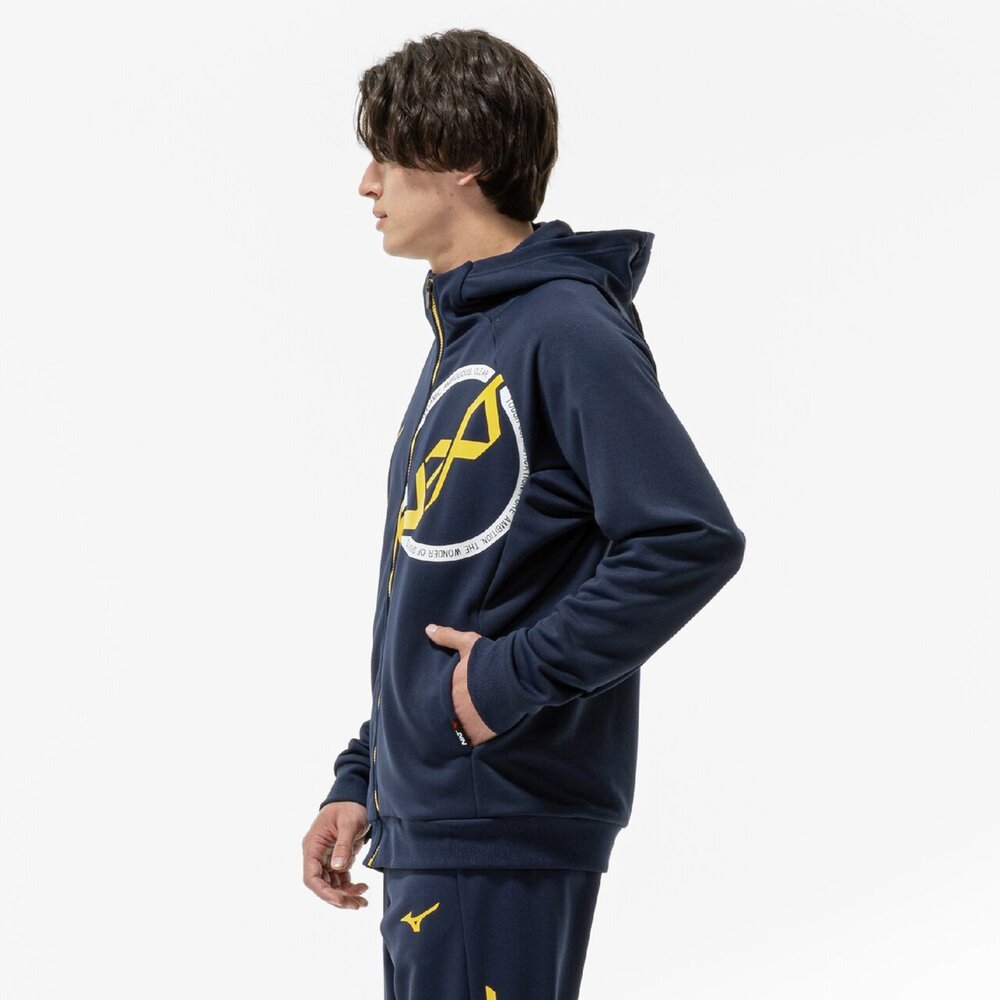 ミズノ（MIZUNO）（メンズ、レディース）N-XT 速乾スウェットジップ