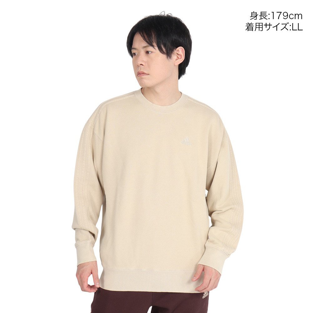 アディダス（adidas）（メンズ）WASH クルースウェット KSA10-JP4609