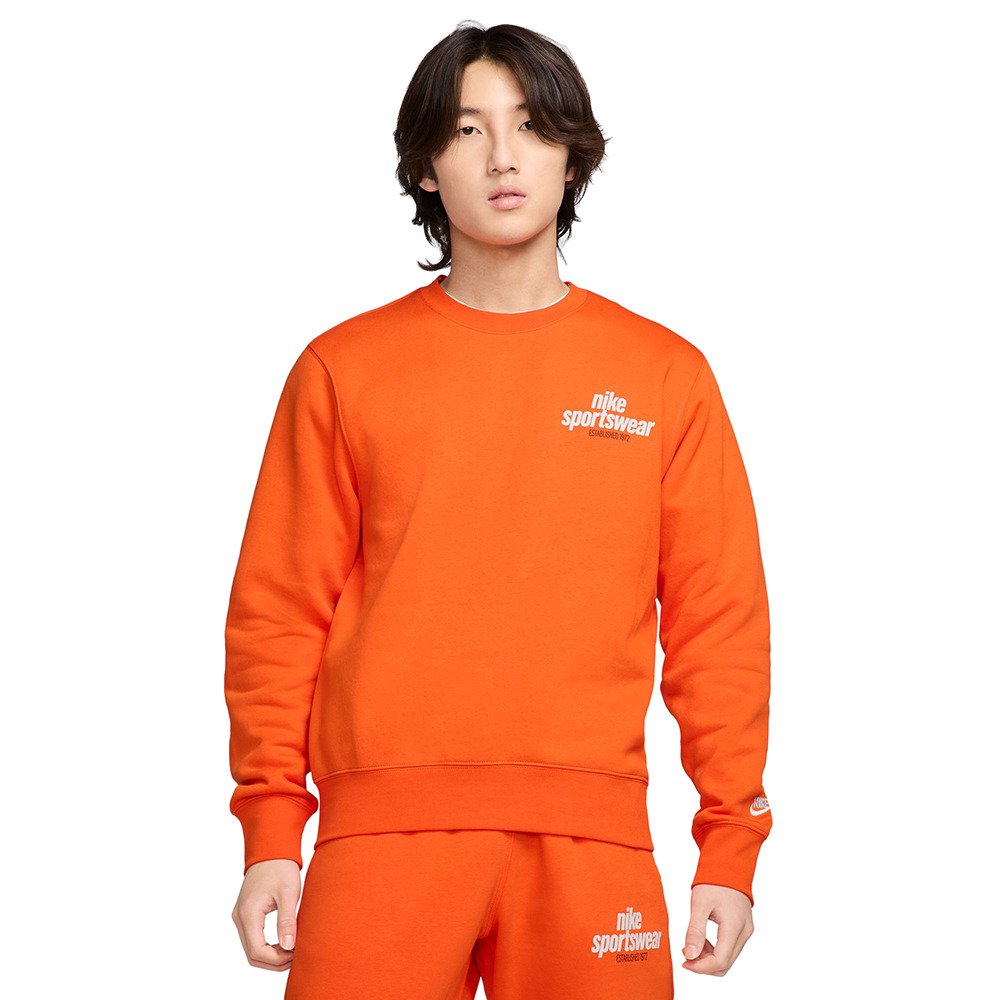 ナイキ（NIKE）（メンズ）クラブ フリース クルー 長袖プルオーバー