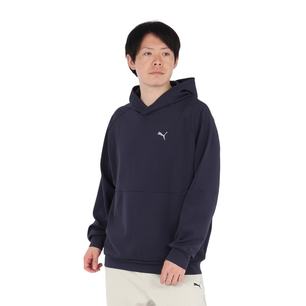 プーマ（PUMA）（メンズ）TECH スウェットフーディー 632959 16 NVY