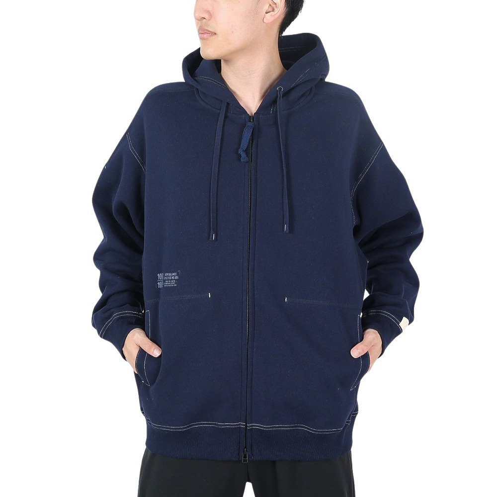 ニューバランス（new balance）（メンズ）パーカー メンズ 裏起毛 1000