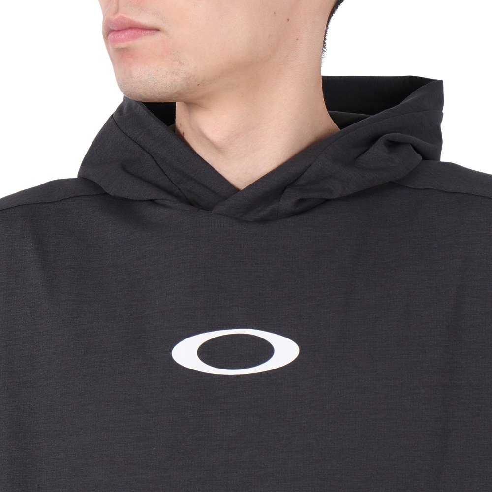 オークリー（OAKLEY）（メンズ）Enhance LT フリース 半袖フーディー