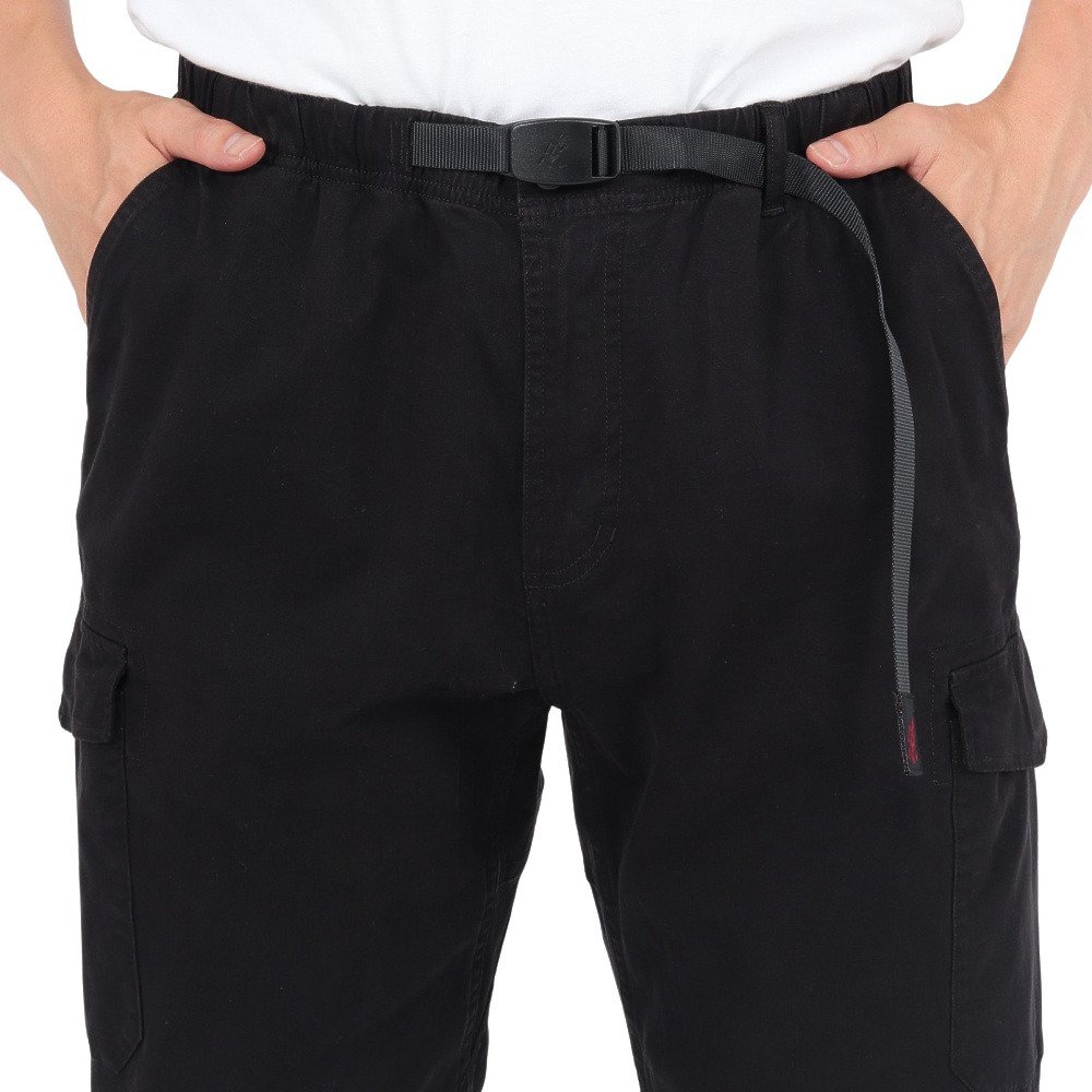 グラミチ（Gramicci）（メンズ）カーゴジョガーパンツ GMP4-FJP01-BLACK