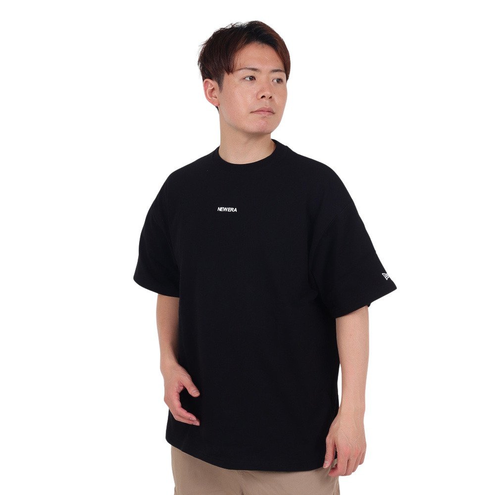 ニューエラ（NEW ERA）（メンズ）半袖Tシャツ オーバーサイズ コットン