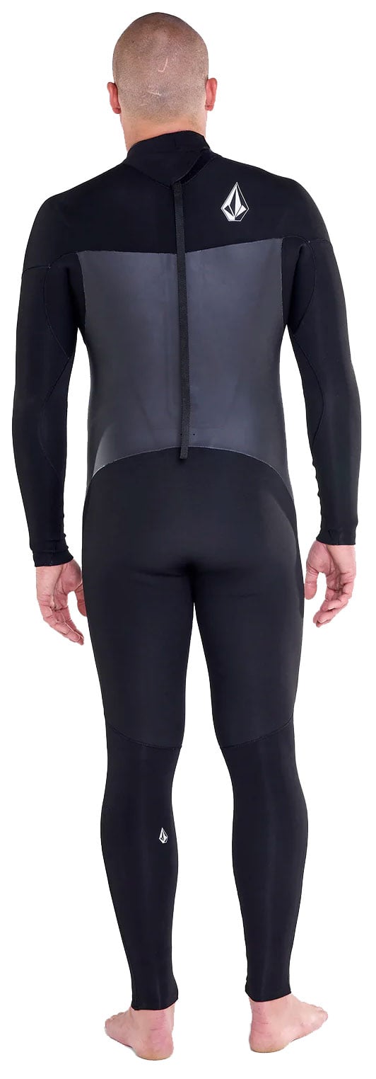 Volcom Men's Modulator 4/3mm Back Zip Full Wetsuit - Black - New