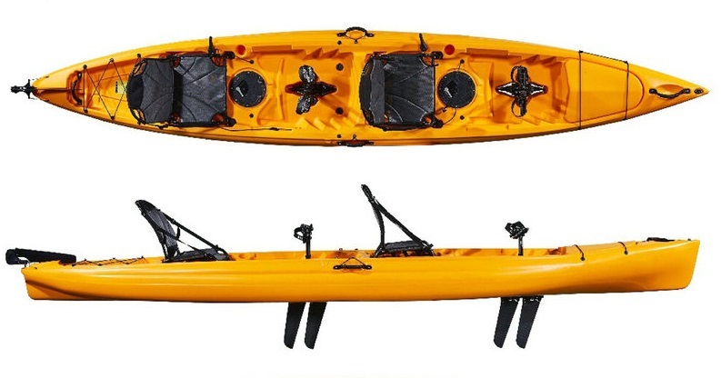 シットオン・トップカヤックのカタログページ