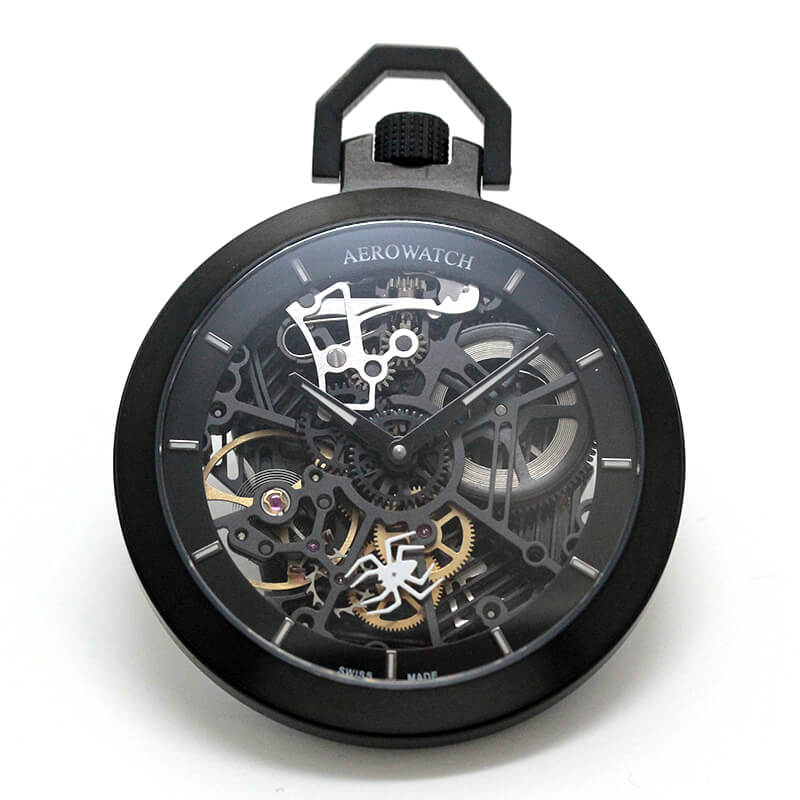 アエロ（AERO) Cobweb 50829NO02 SQ スケルトン 懐中時計 – 正美堂時計店