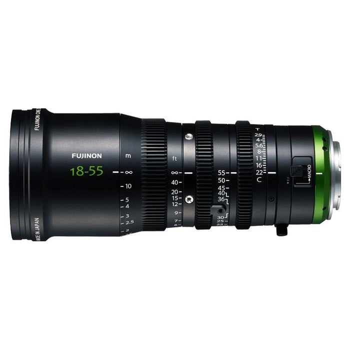 FUJINON MK18-55mm T2.9 シネマズームレンズ(Eマウント) - 業務用撮影