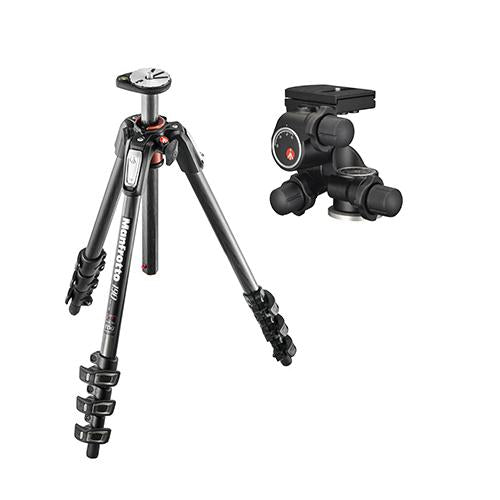 Manfrotto JP-MK190C4-3WG 190プロカーボン4段三脚+XPROギア付き雲台