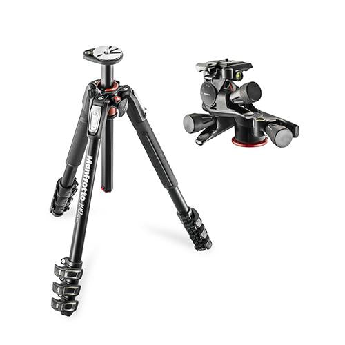 Manfrotto JP-MK190C4-3WG 190プロカーボン4段三脚+XPROギア付き雲台