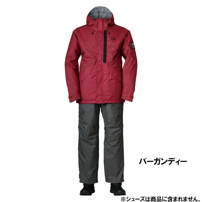 ダイワ DW-3521 レインマックス ウィンタースーツ 2XL バーガンディー