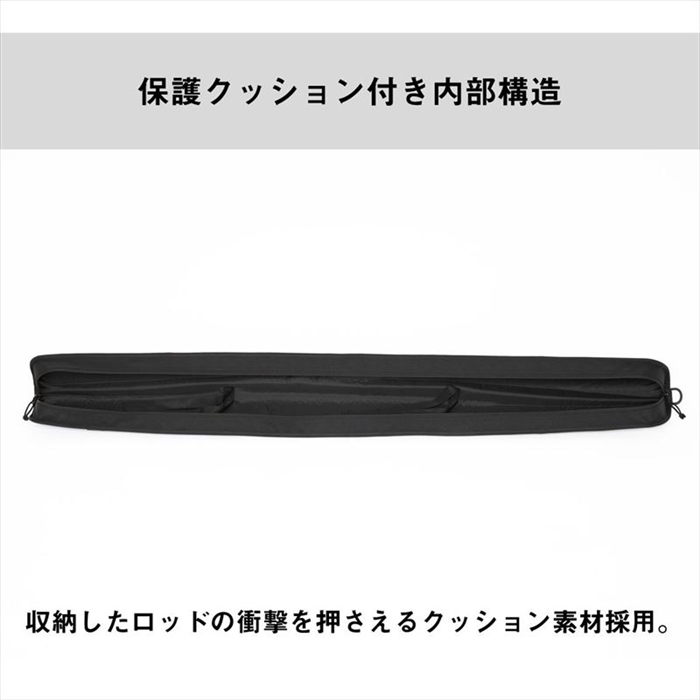 ダイワ SL ロッドケース 155S(C) ブラックシルバー【大型商品】 - 釣具