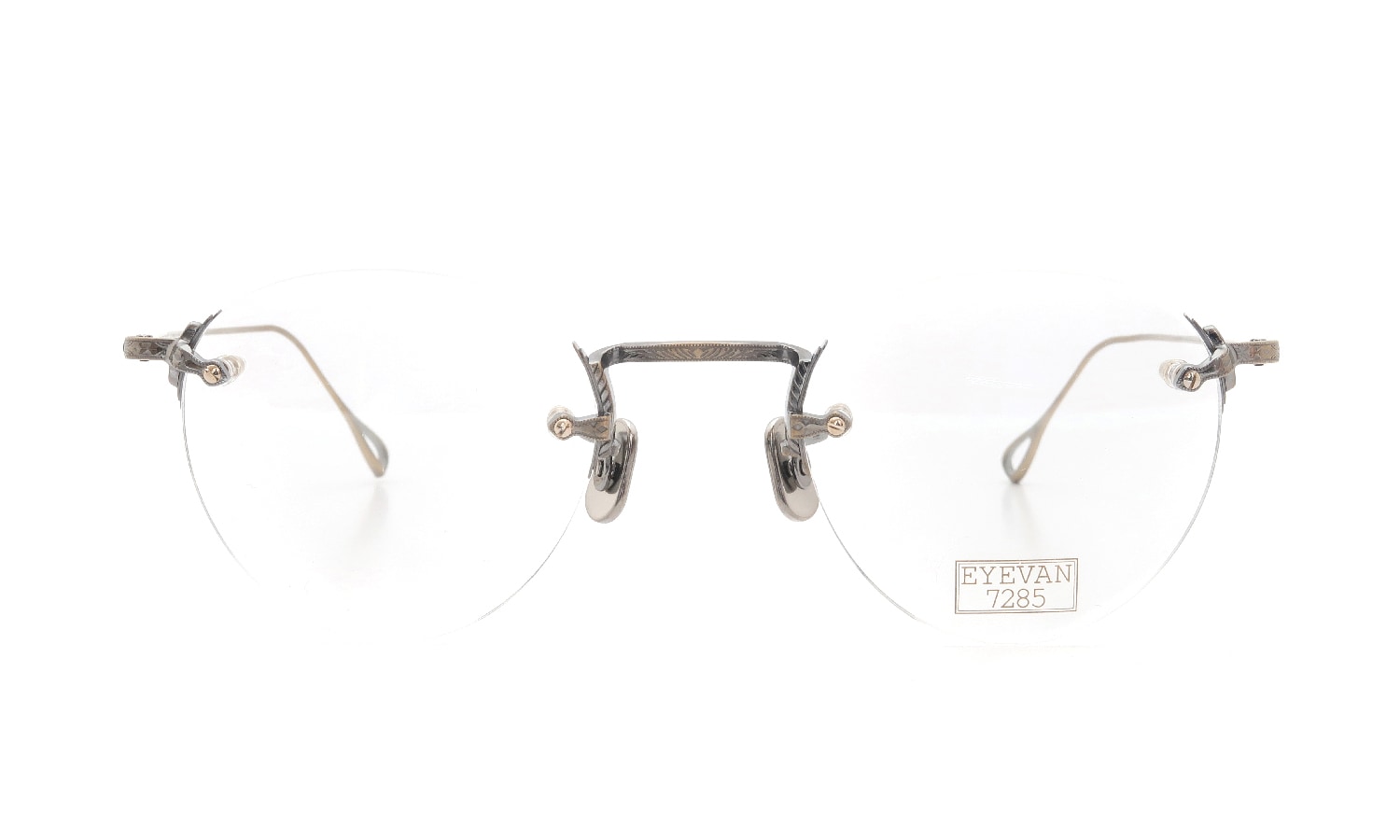 EYEVAN7285 アイヴァン7285 メガネ 140 (46)通販 C.901 ANTIQUE GOLD