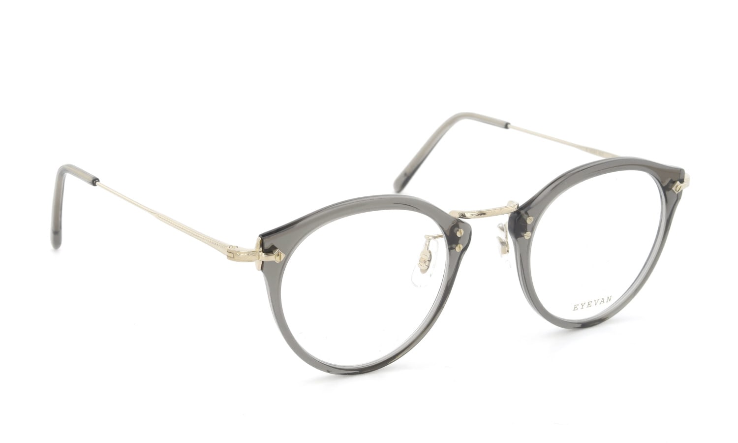 EYEVAN アイヴァン 定番メガネ E-0505 (47)通販 col.SMK/G (取扱：大宮