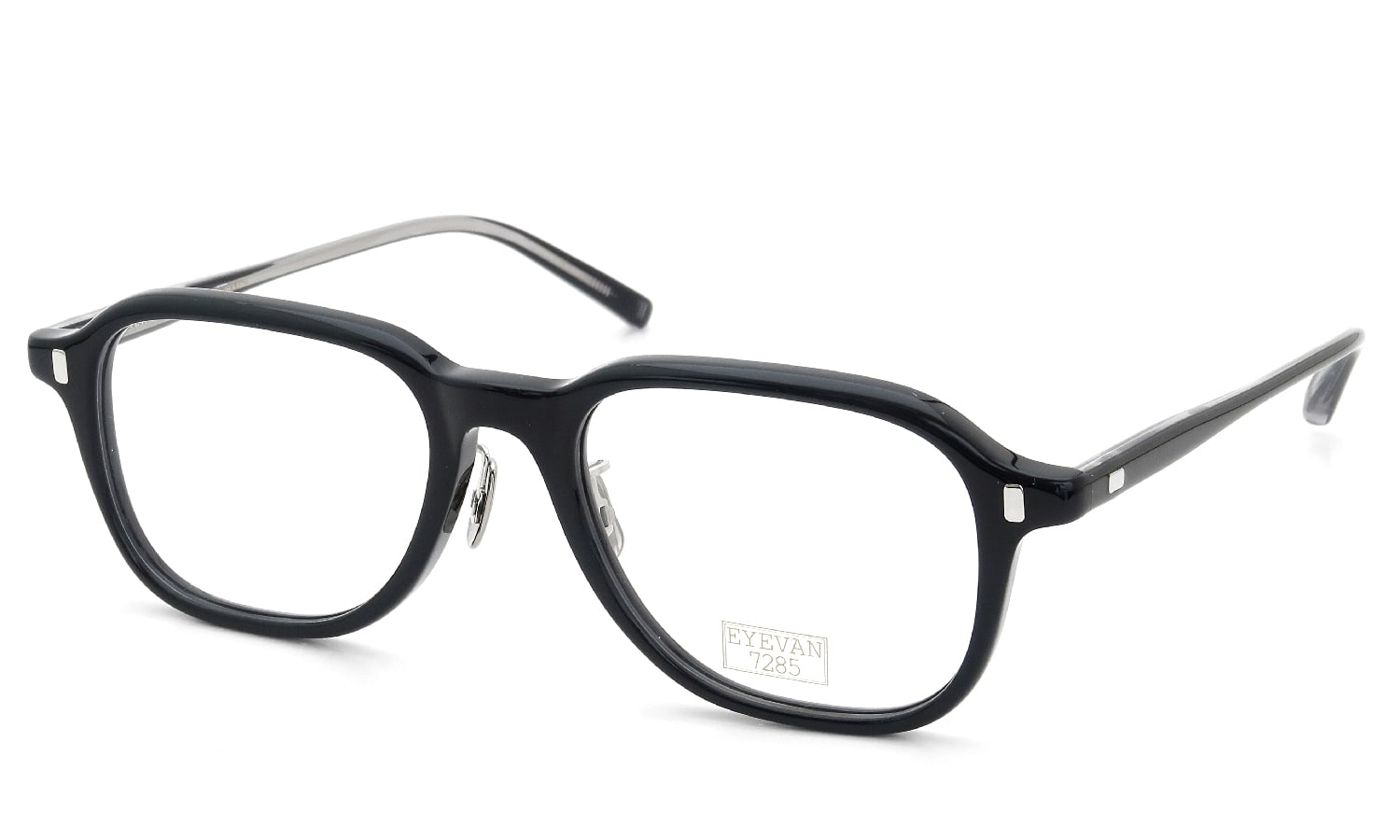 EYEVAN7285 アイヴァン7285 メガネ 348 (51)通販 C.100 BLACK 正規取扱