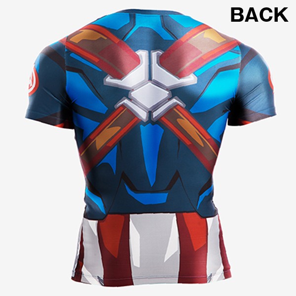 キャプテンアメリカBM・GEARハーフスリーブ (メンズ,半袖,ソフト