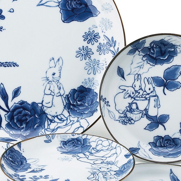 ピーターラビットジャポニズム取分揃セット (食器6枚セット,ギフト,母