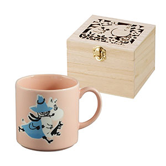ムーミン公式グッズ （MOOMINムーミン木箱入りマグ2024）マグカップ