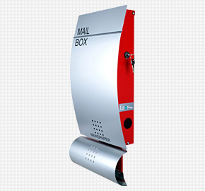 LEON MB4501 ロッソ｜LEONスタンダード郵便ポスト｜LEONデザイナーズ