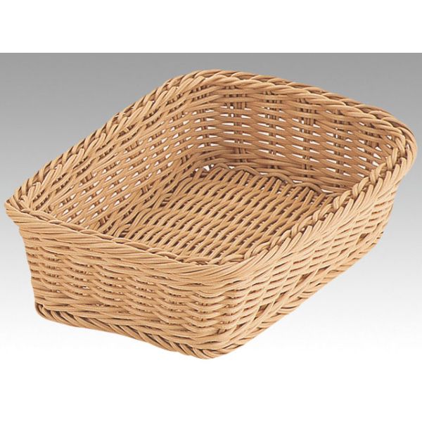 樹脂バスケット RE-311-IV角型バスケット 27型 アイボリー トーダイ